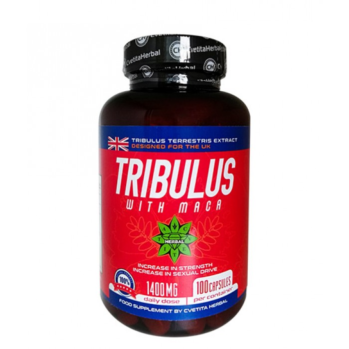 CVETITA HERBAL Tribulus with Maca / 100 caps.​